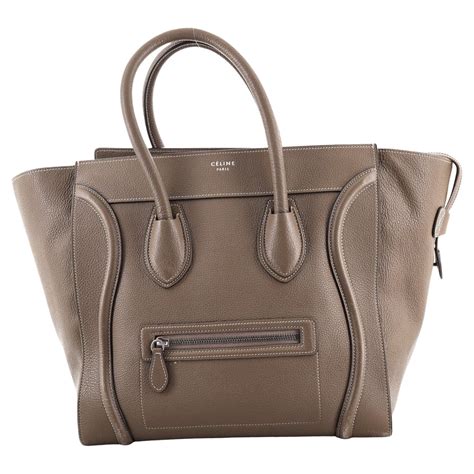 celine leather and suede bag|bag celine original.